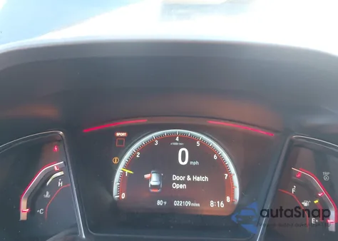 2018 Honda Civic Type R Touring z USA, uszkodzony, nr VIN SHHFK8G72JU202183